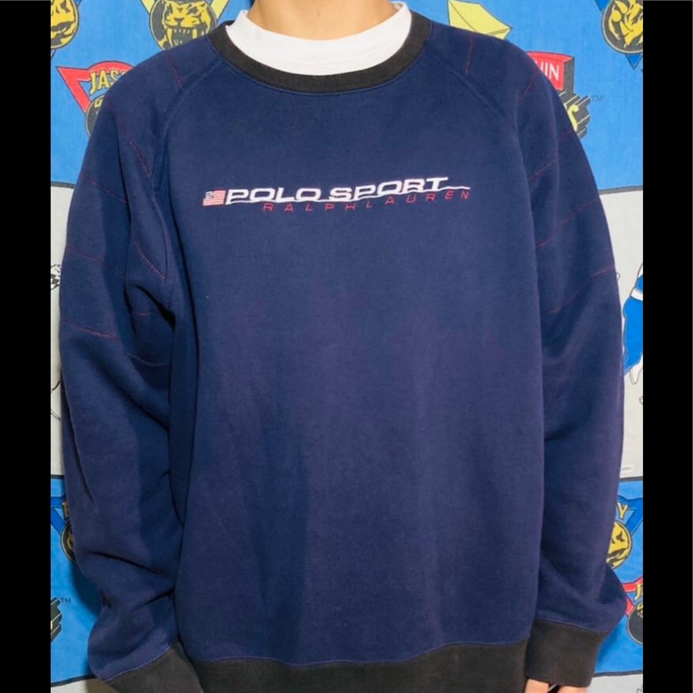 Vintage polo sport crewneck